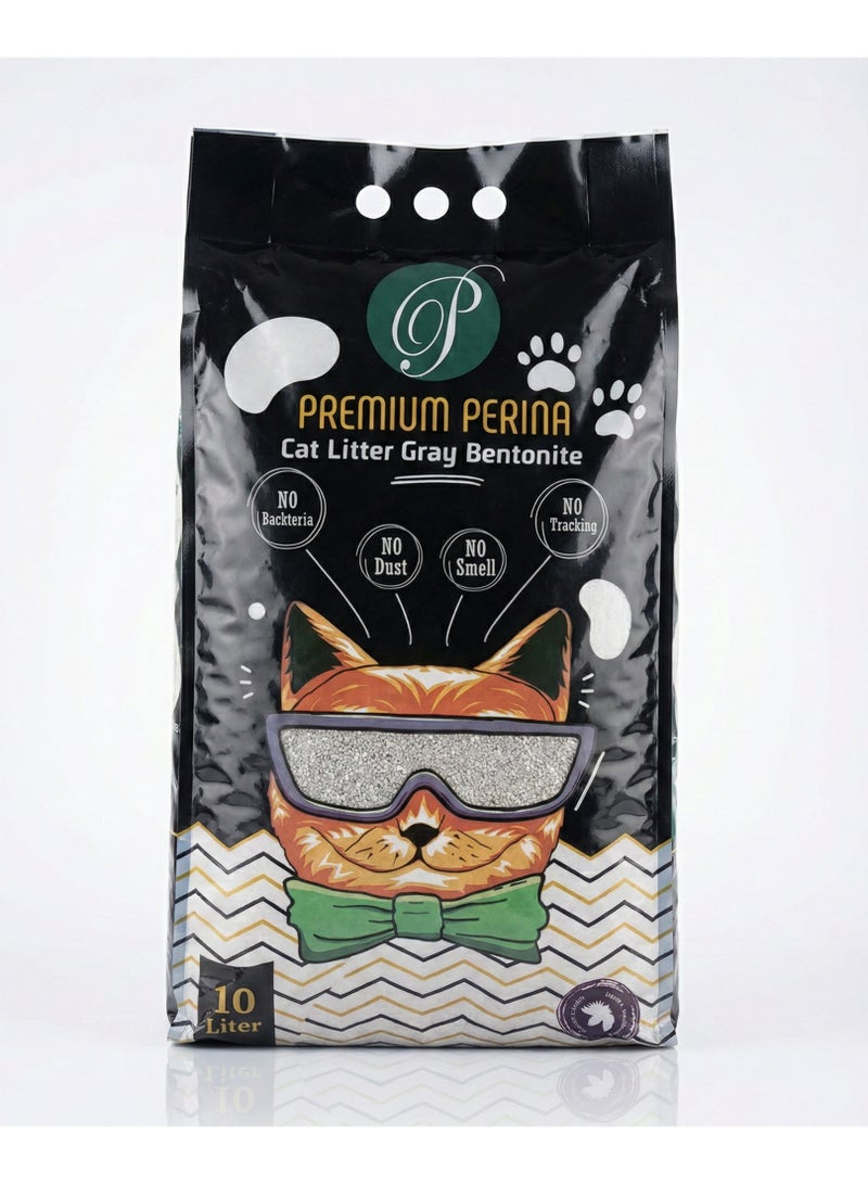 Premium Perina Cat Litter – Bentonite Clumping multi scent (10 Liters) - Image 2